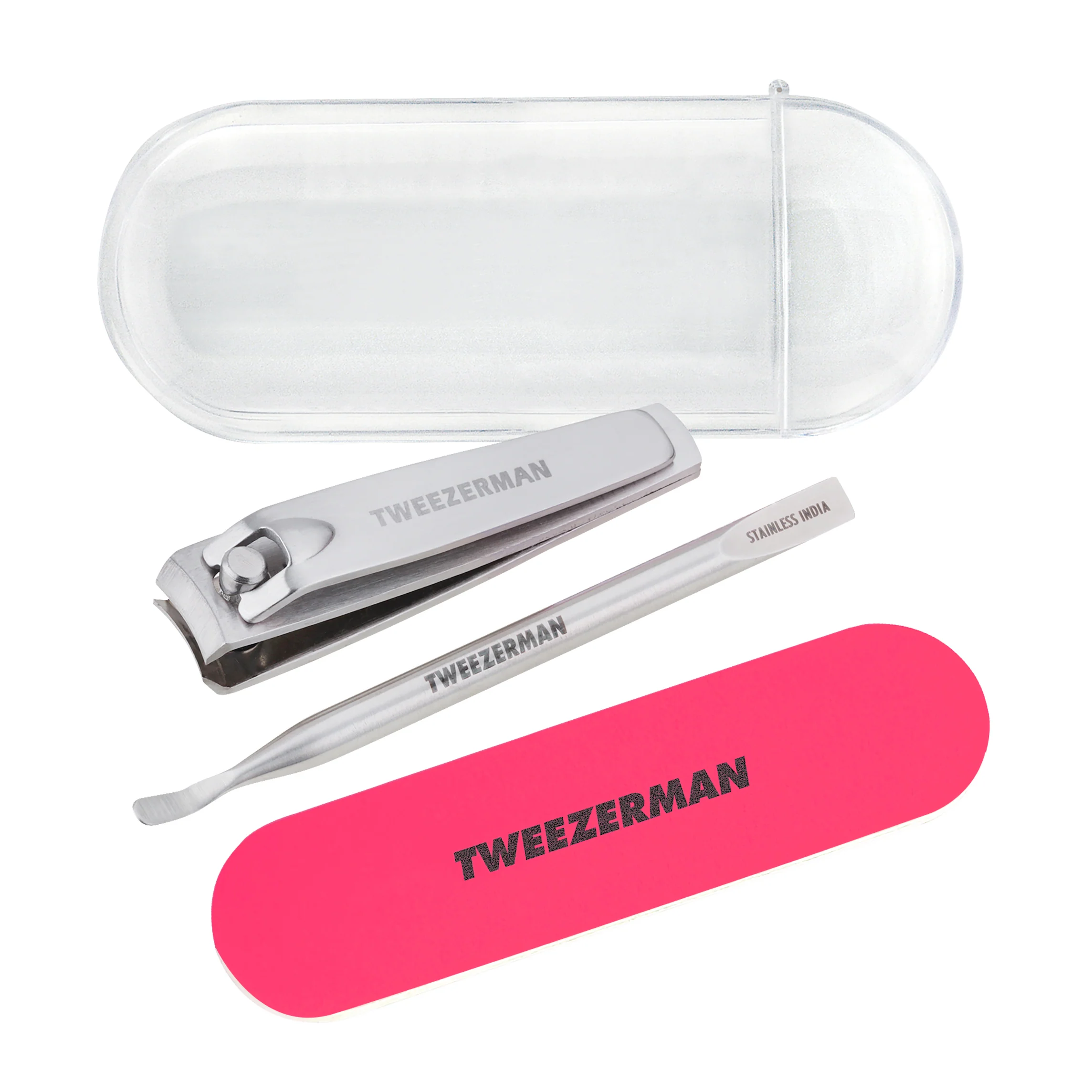 Recyclable Mini Neon Nail Care Kit Modern