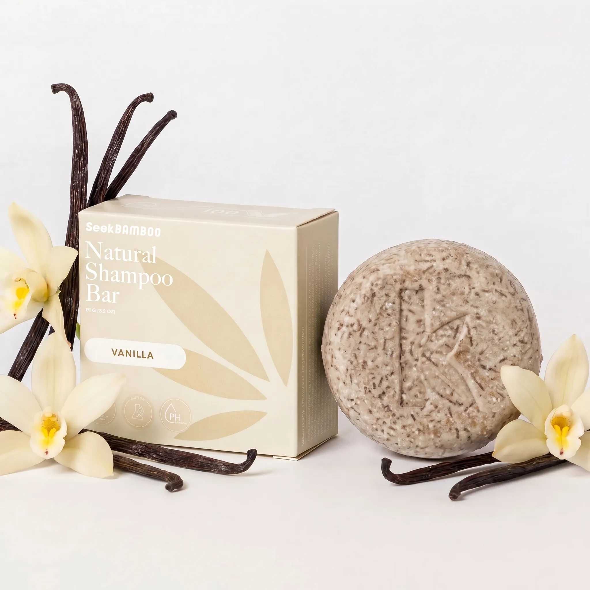 Trendy Vanilla Shampoo BarVanilla Shampoo and Soap Expertly Made