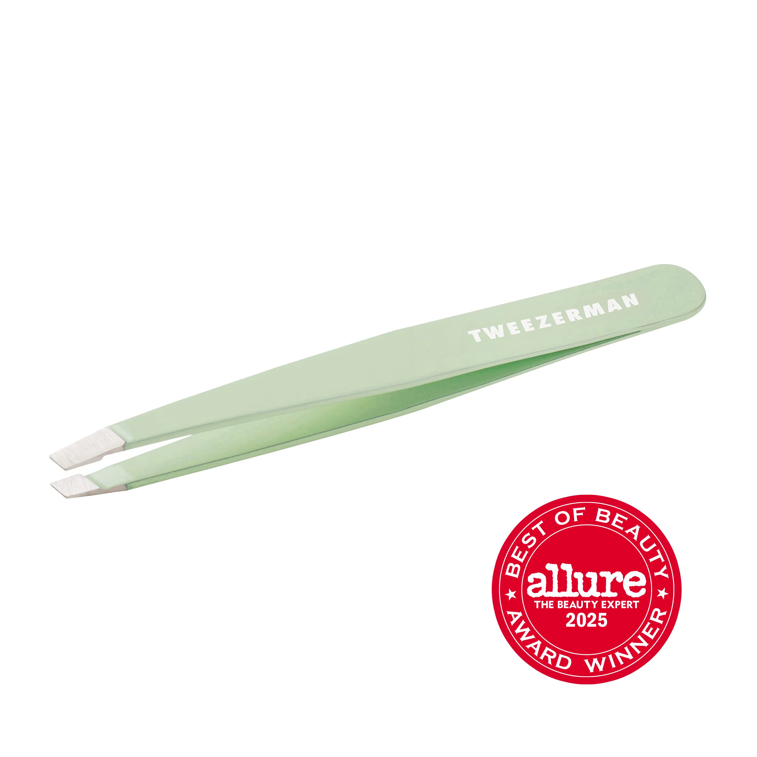 Environmentally Friendly Pistachio Full Slant Tweezer Enhanced