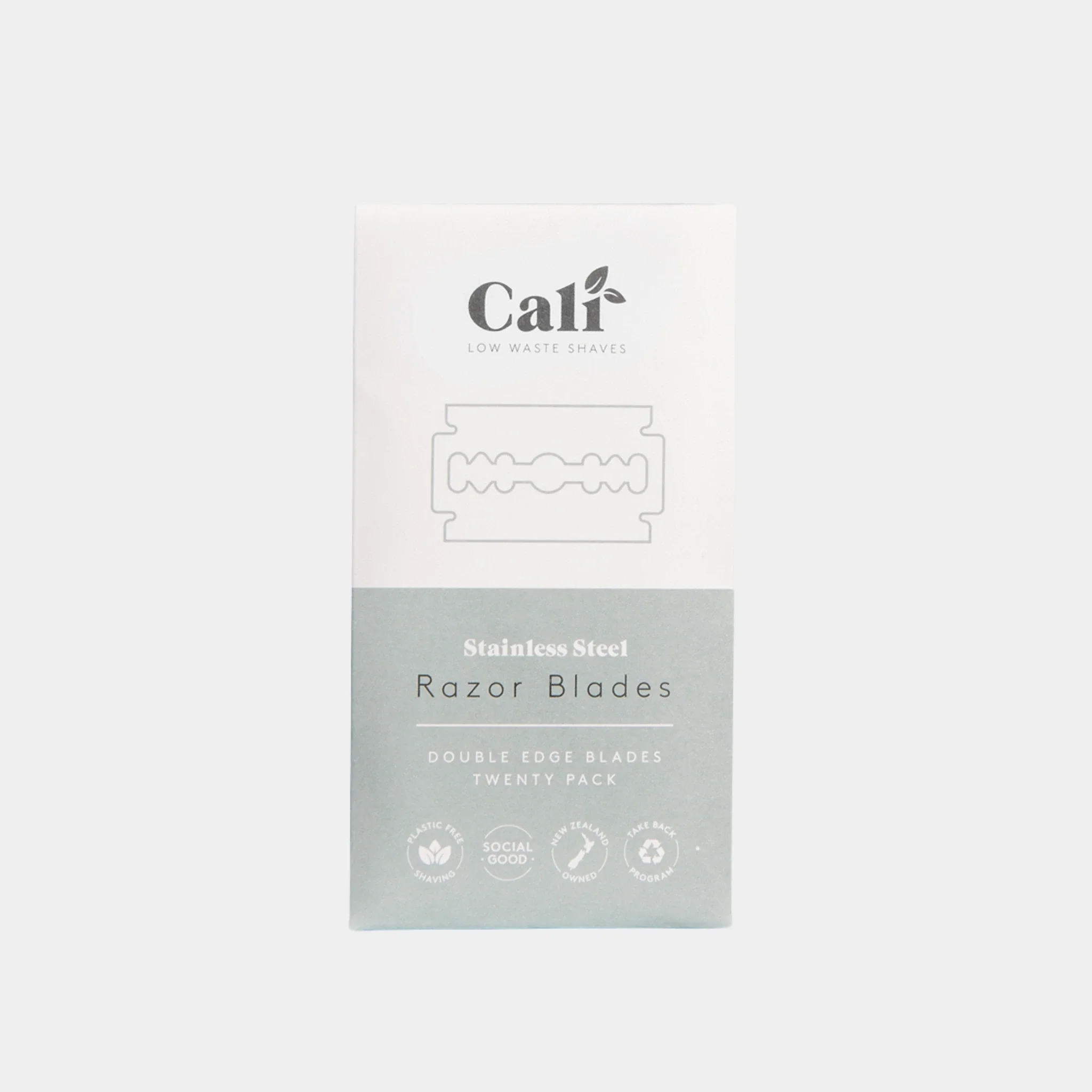 Easy-to-Use CaliWoods Safety Razor Refill Blades Practical