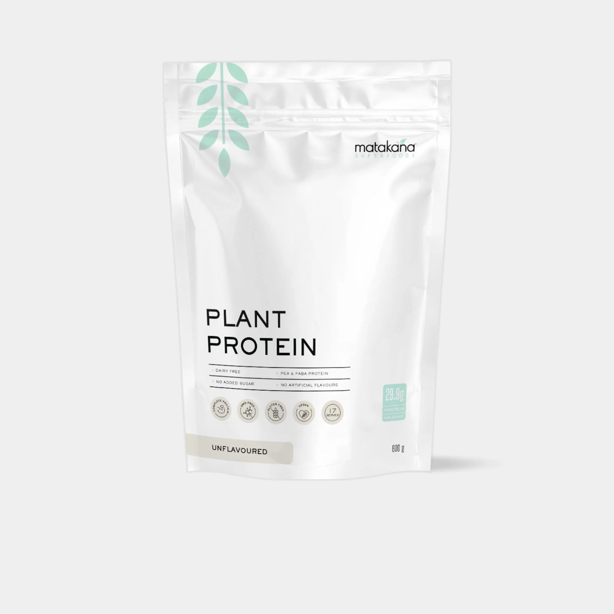 Smooth Matakana Superfoods Unflavoured Plant Protein Powder Professional