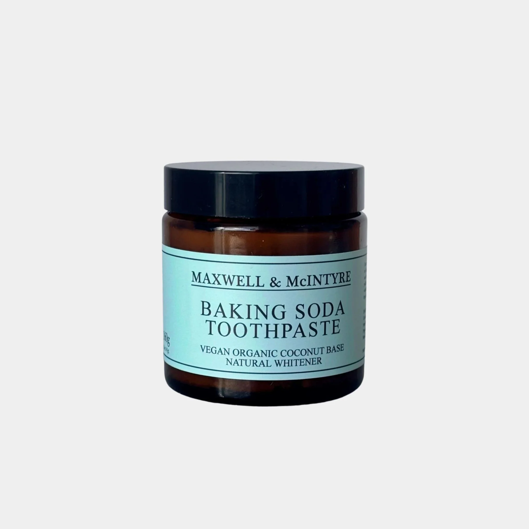 Official Maxwell McIntyre Baking Soda Coconut Oil Toothpaste Detailed