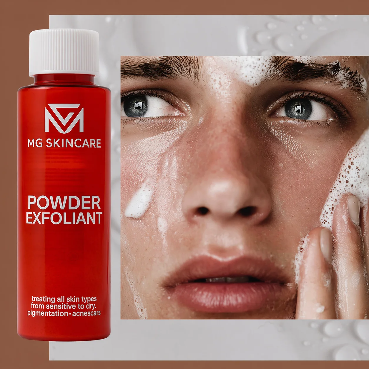Classic MG Skincare Gentle Powder Exfoliant - 80g Lightweight