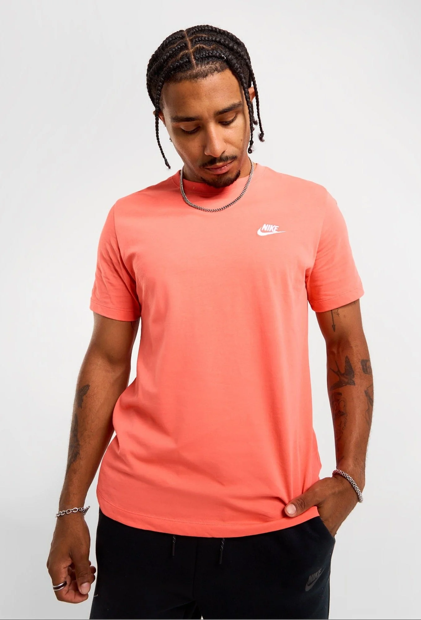 Practical Nike Men's Sportswear Club T-Shirt T-Shirts Top-Quality