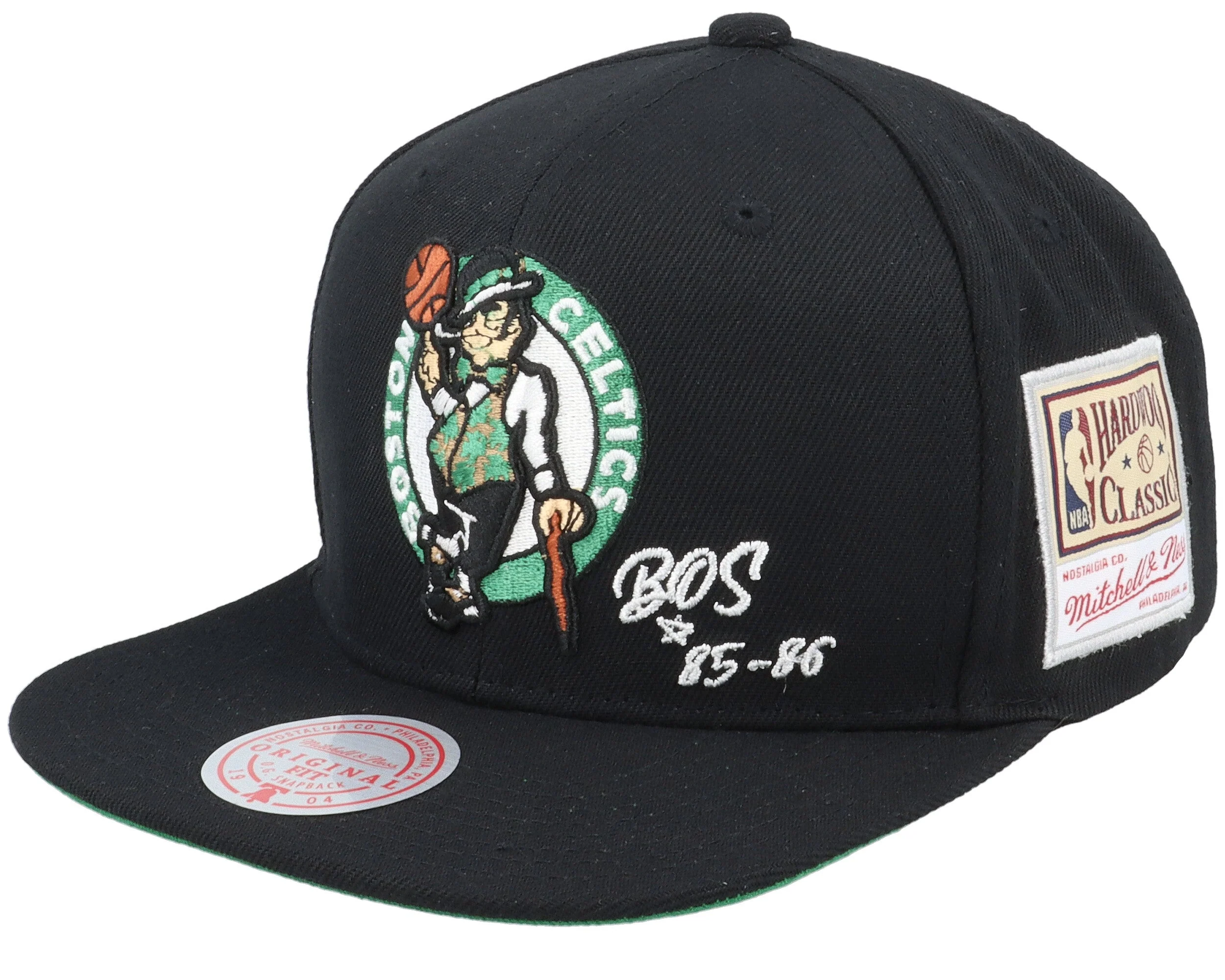 Natural Mitchell Ness Men's NBA Boston Celtics Jersey Love Snapback Professional