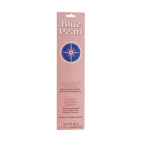 Authentic Blue Pearl Classic Imported Sandalwood Blossom Incense - 20 Gm Superior