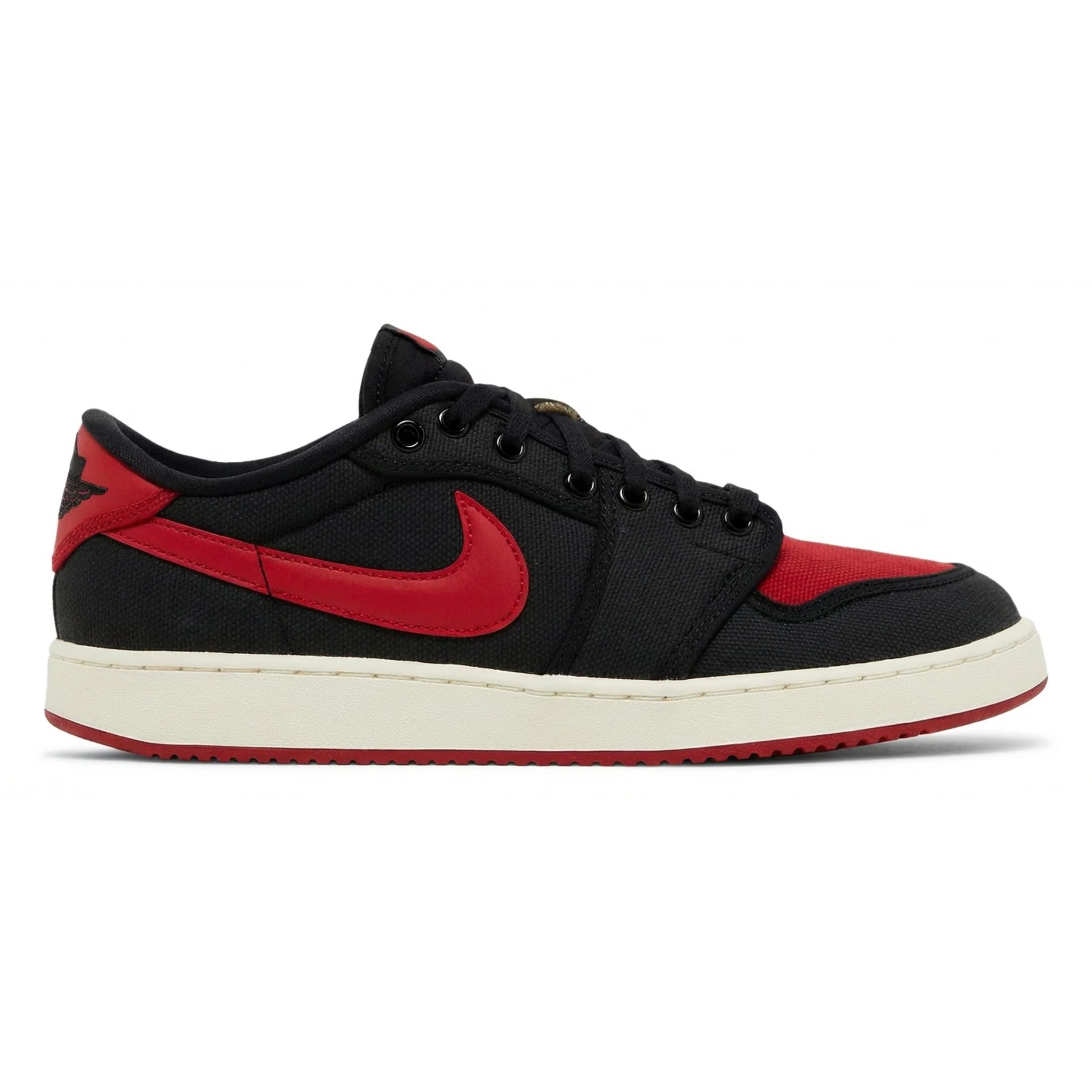 Environmentally Friendly Air Jordan Men's Retro 1 Ajko Low 'Bred' Sneakers Superior