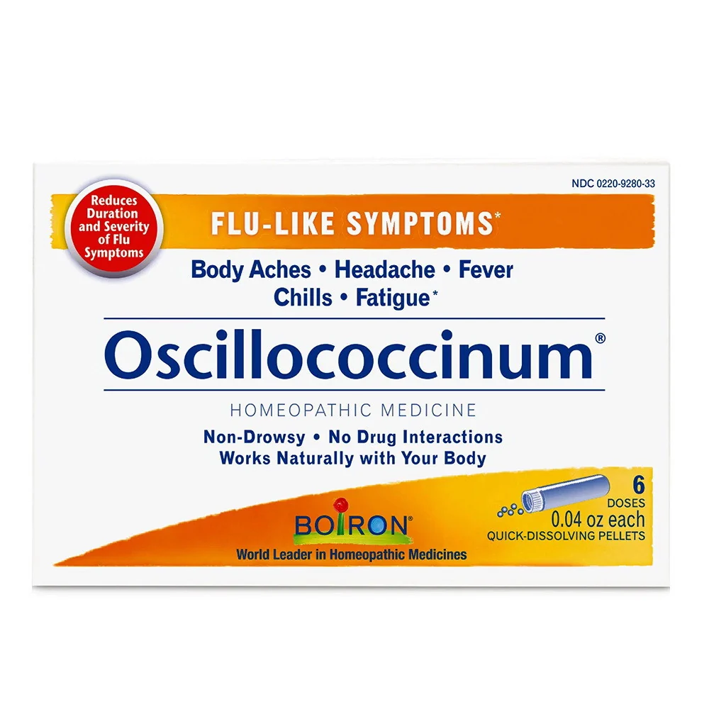 Casual Boiron Oscillococcinum Flu-like Symptoms Homeopathic Medicine 6 Doses 0.04 oz Ea Optimized