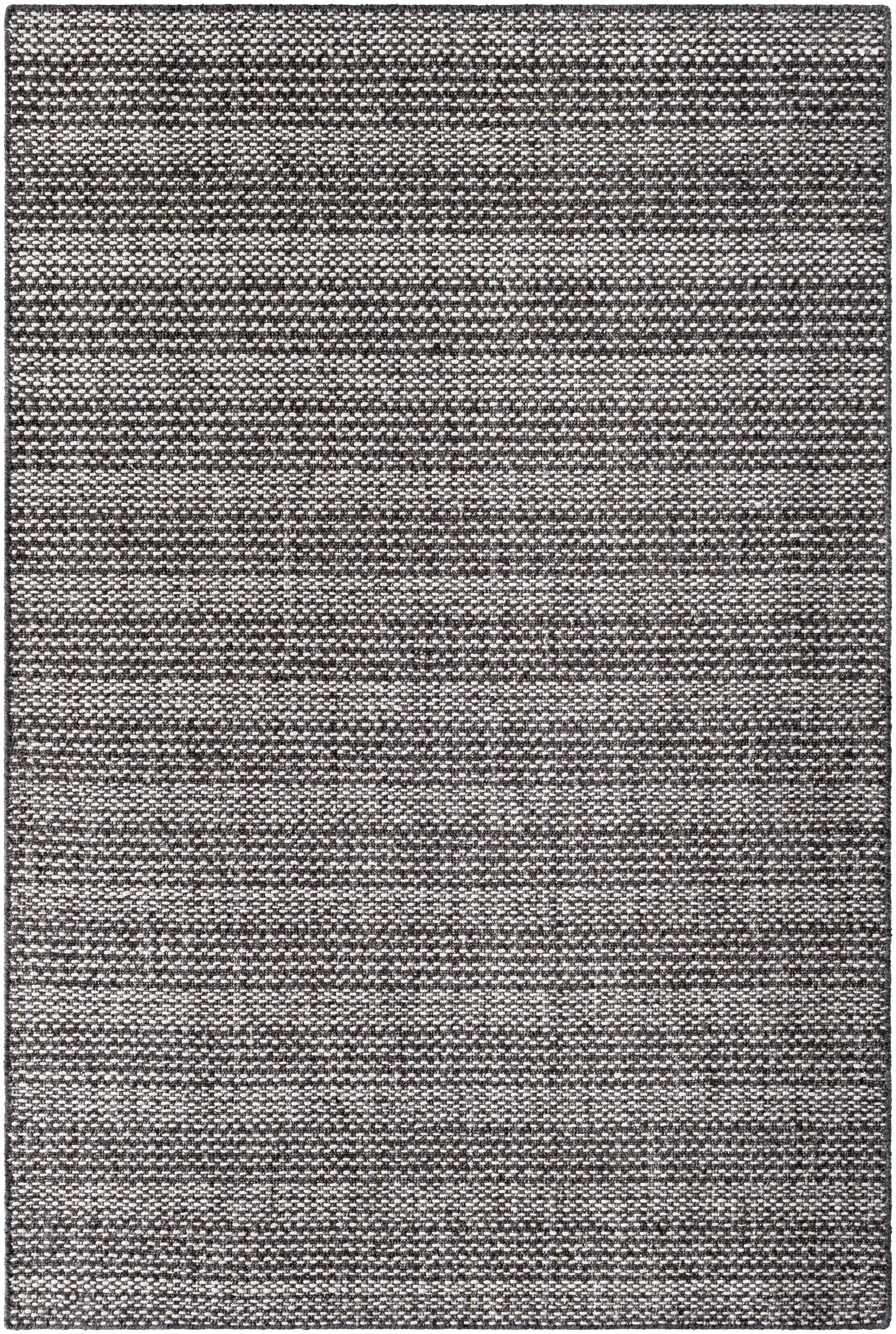 Innovative Lonan Black Hand Loomed Area Rug - Luxury