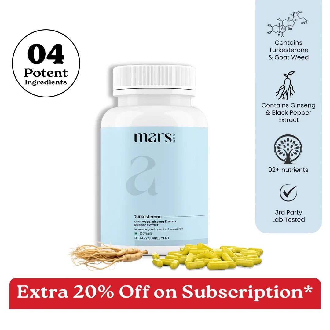 First-Class Mars Turkesterone Caps Un supporto naturale per il testosterone con erba caprina e ginseng Unique