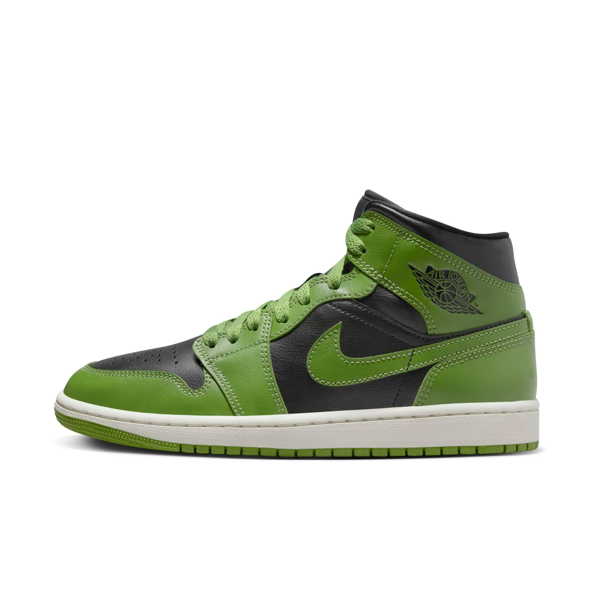 Sophisticated Air Jordan Women's Retro 1 Mid 'Altitude Green' Sneakers Safe