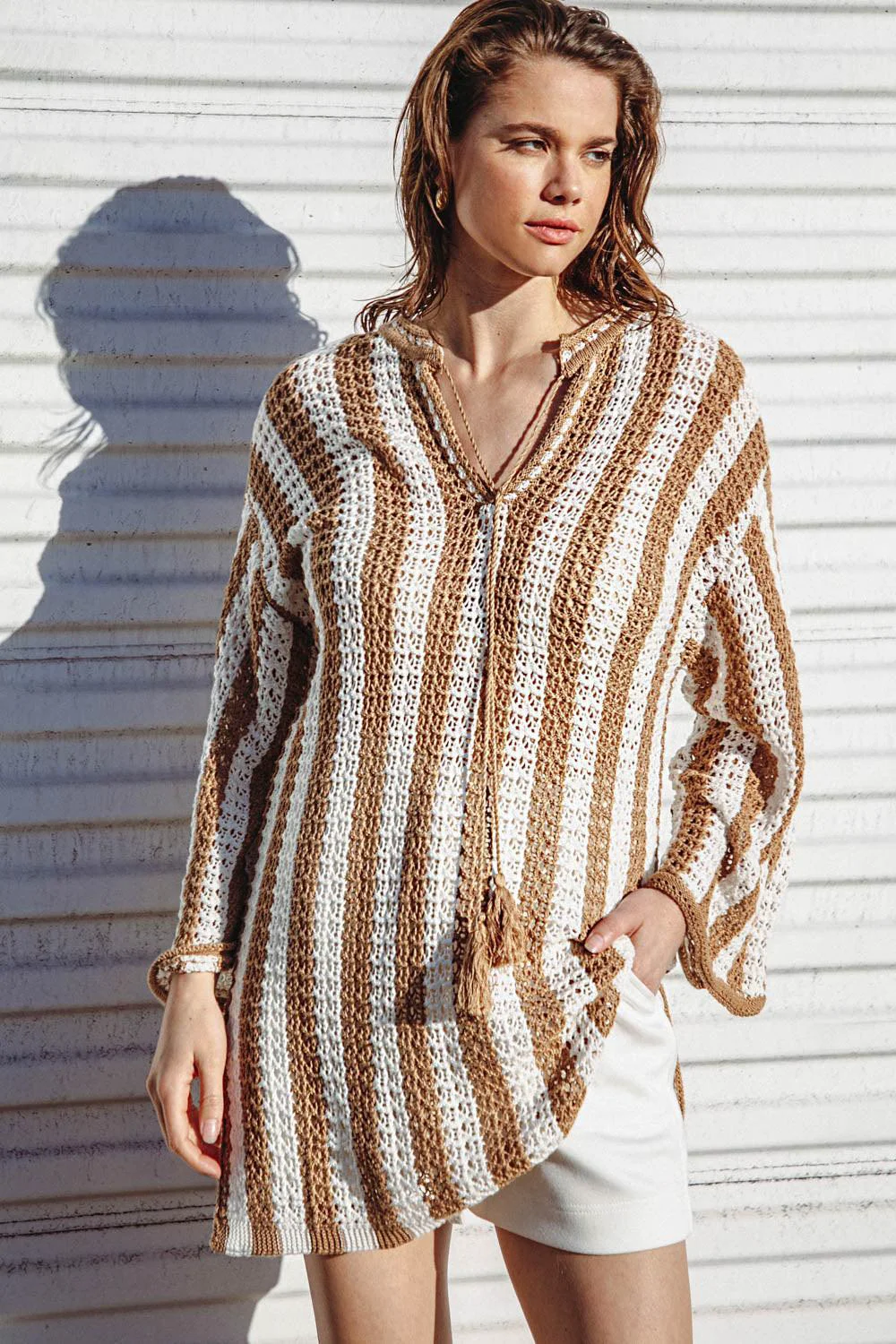 Environmentally Friendly Something to Say Knit Top Crafted