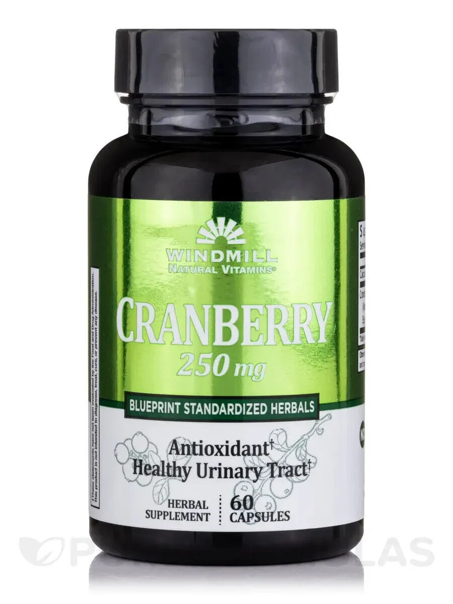Outstanding Cranberry Extract 250 Mg Capsules By Windmill 60 Ea Refined