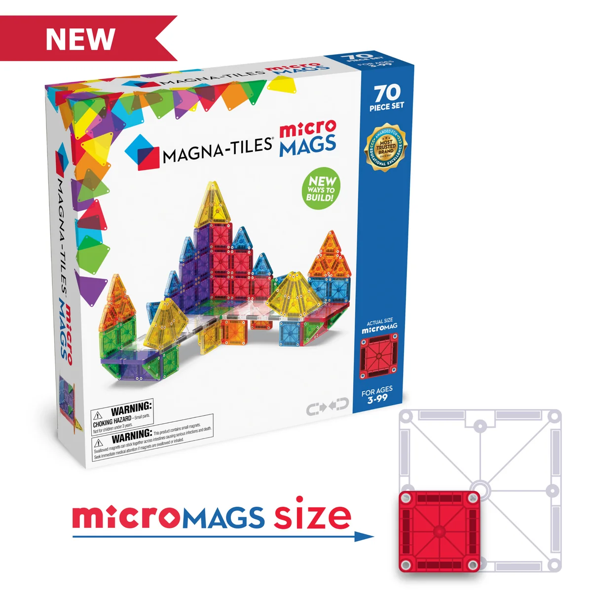 Convenient Magnatiles Micromags Premium Material
