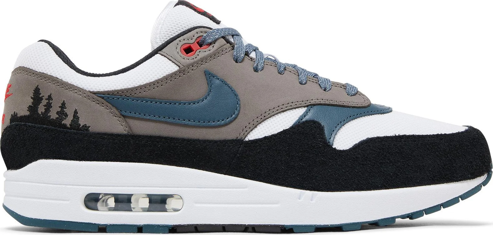 Enhanced Nike Men's Air Max 1 Prm 'Escape Treeline' Sneakers Smooth