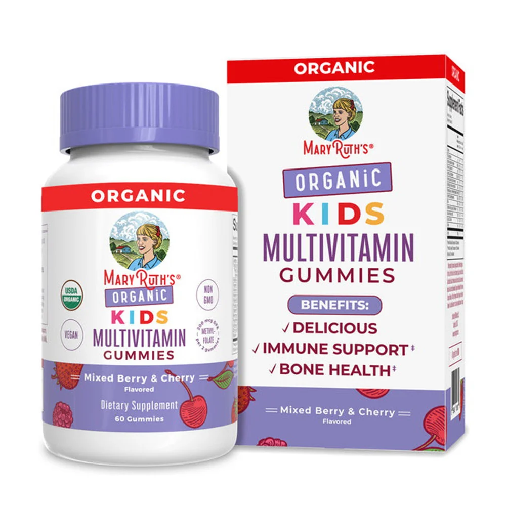 Dependable Mary Ruths Organics Kids Multivitamin Gummies 60 Ea Excellent