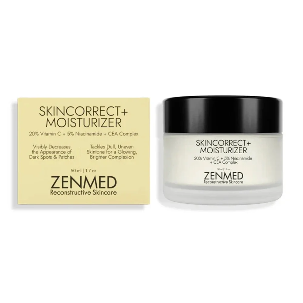 Versatile ZedMed Skincorrect Plus Tone Brightening Moisturizing Face Cream 1.7Oz 50ml Natural