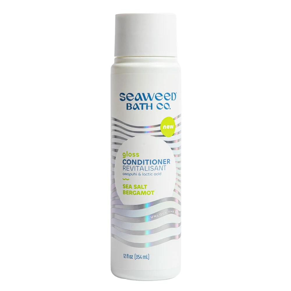 Trendy The Seaweed Bath Co Gloss Conditioner for All Hair Types Sea Salt Bergamot 12 Oz Modern
