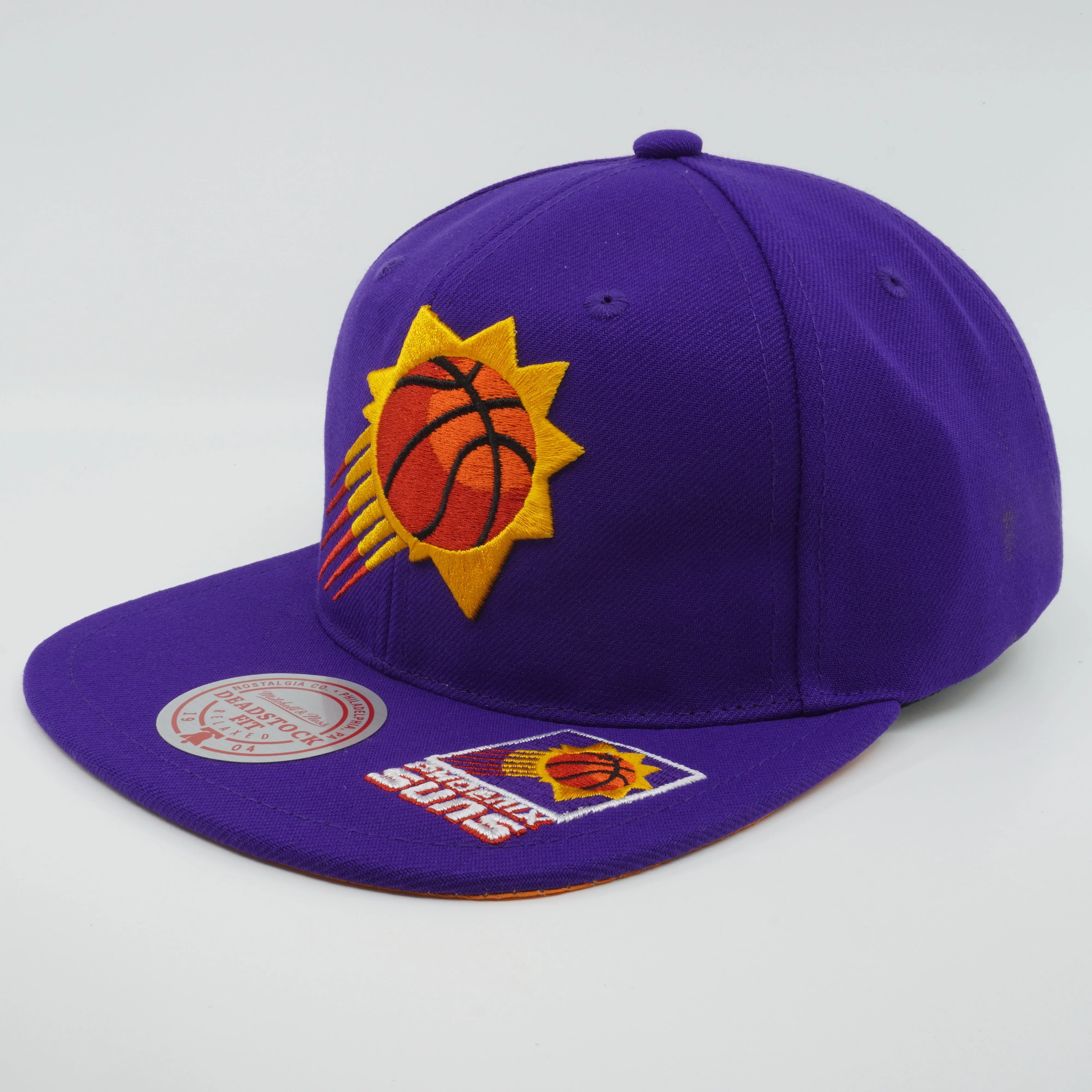 Exclusive Mitchell Ness Men's NBA Dead Remix Deadstock Snapback Hwc Suns Snapback Caps Responsible