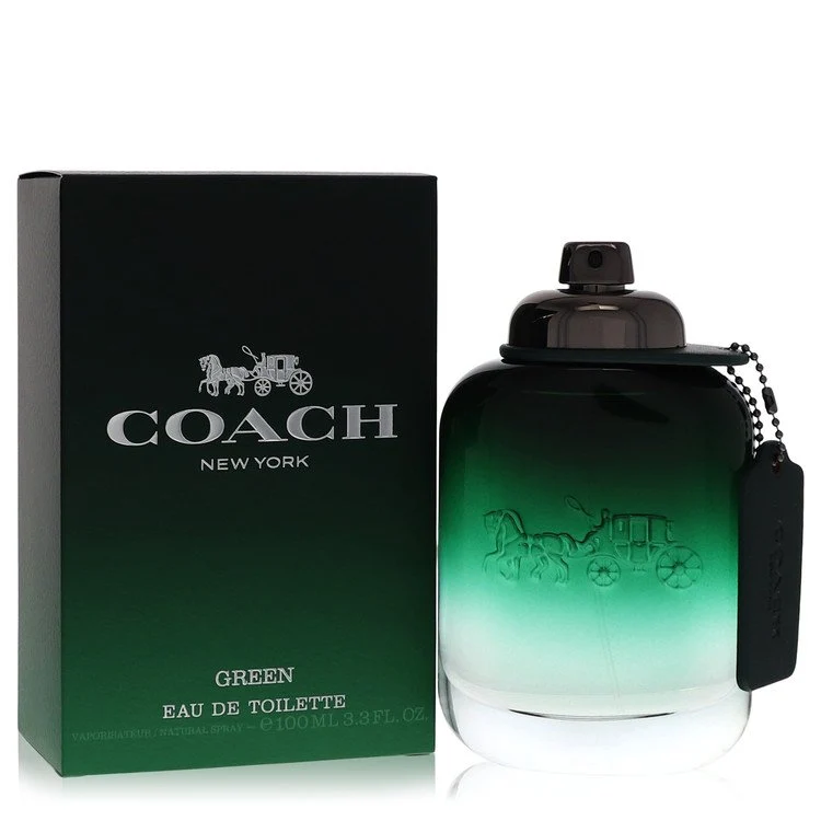 Functional Coach Green by Coach Eau De Toilette Spray 3.3 oz for Men Stylish
