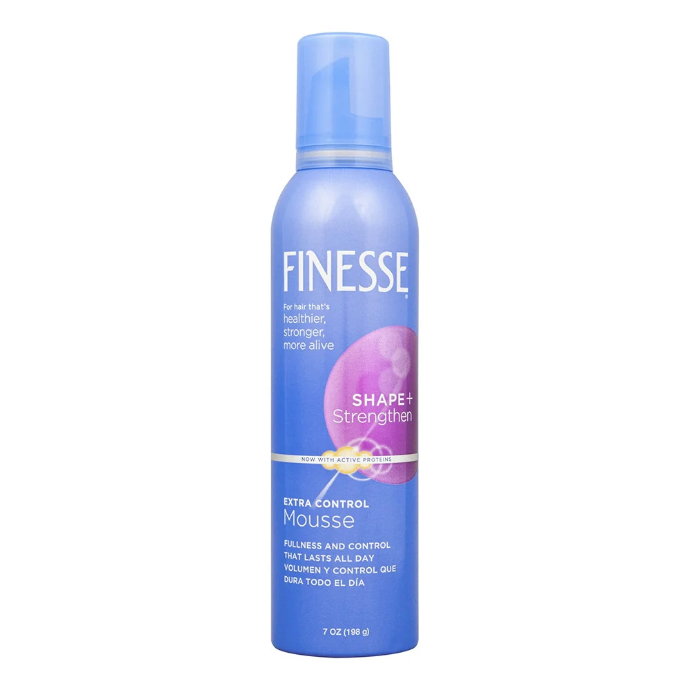 Long-Lasting Finesse Mousse Extra Control 7 Oz High-End