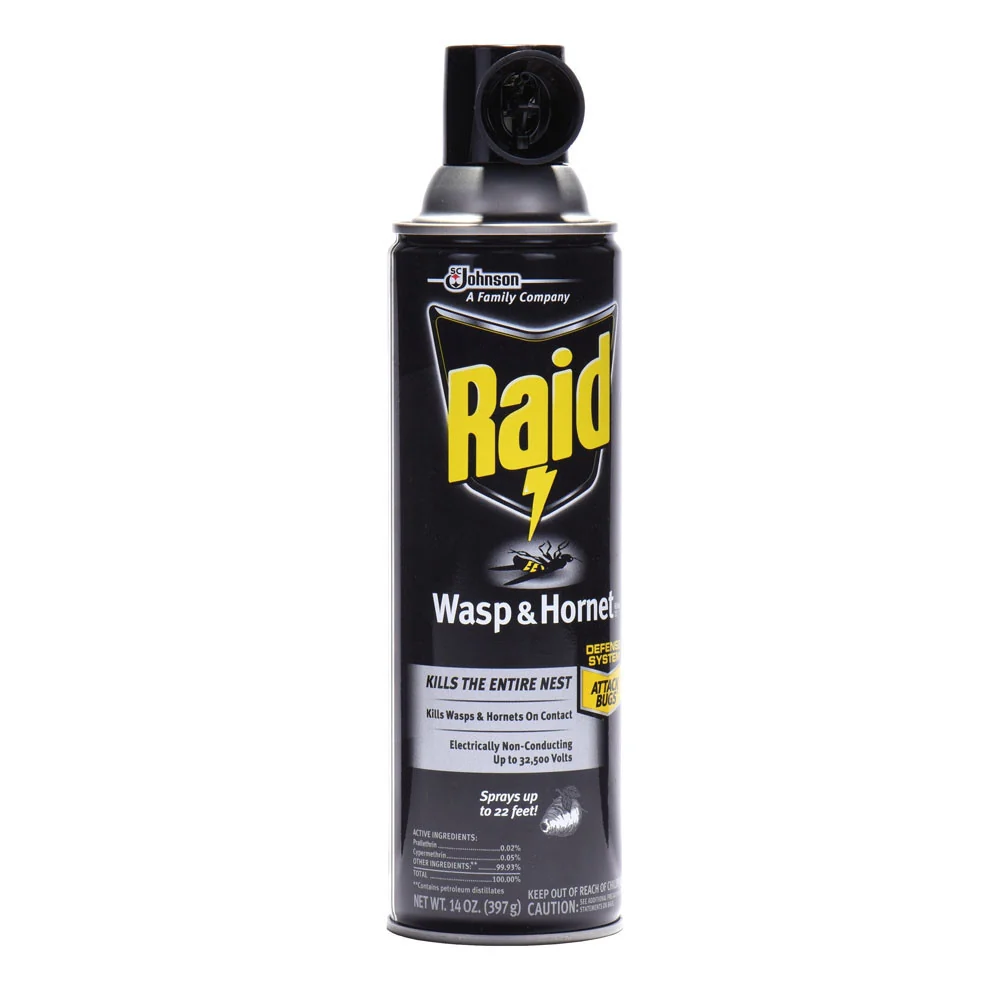 Responsible Raid Wasp And Hornet Killer Spray 14 Oz Genuine