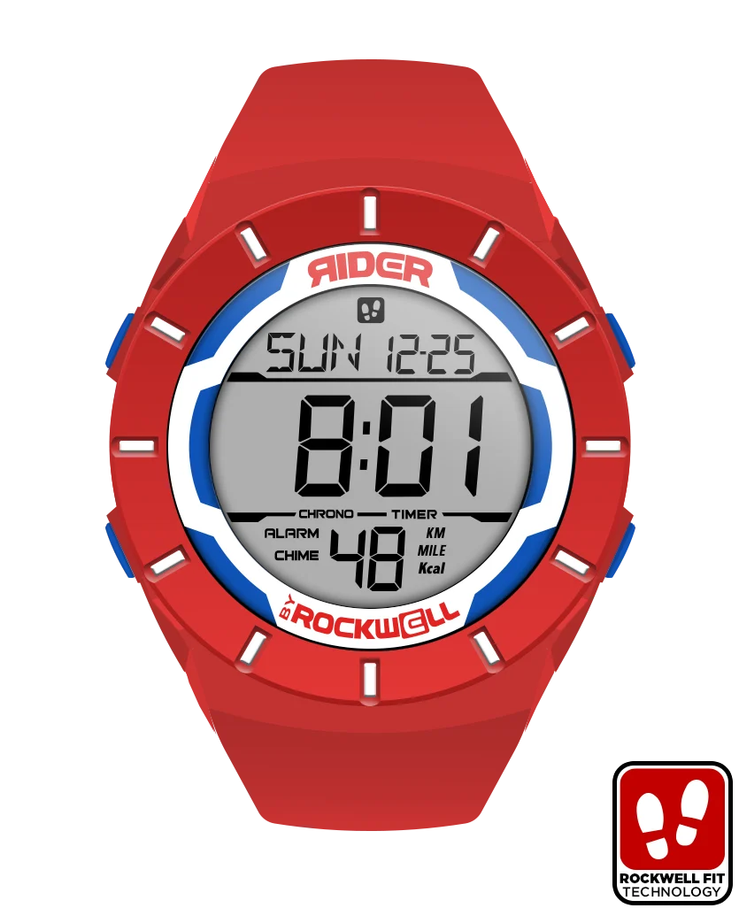 Unique Coliseum Fit™ Red White Blue Watch High-Performance