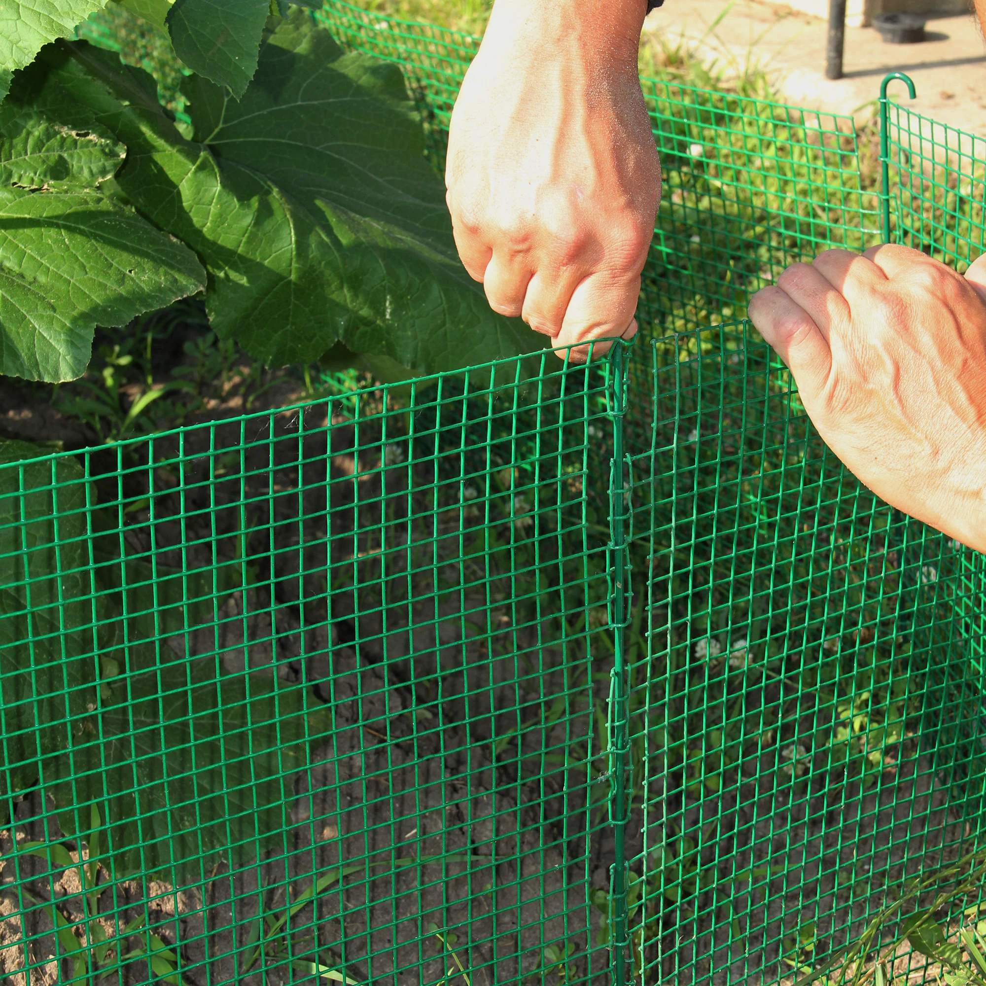 Environmentally Friendly DIY 12-ft. Modular Garden Fence High-Performance