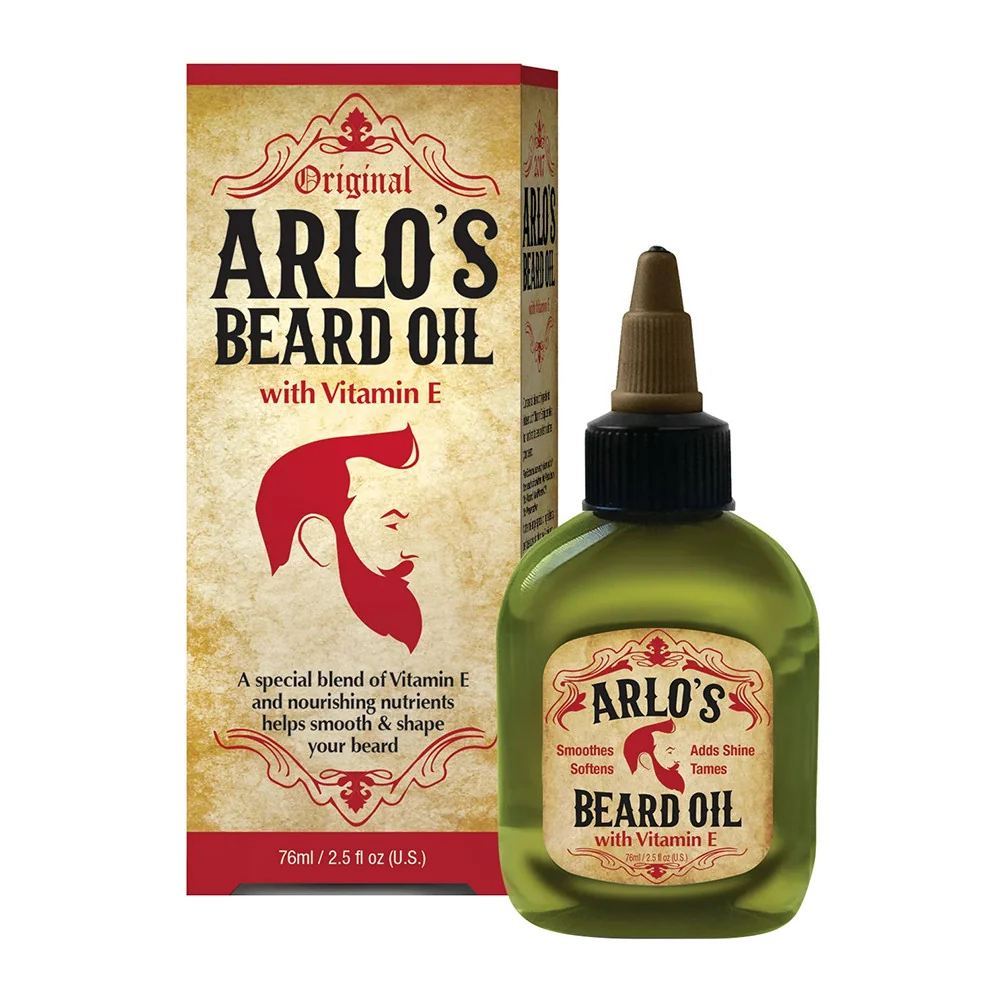 Natural Arlos Beard Oil with Vitamin E 2.5 Oz Original
