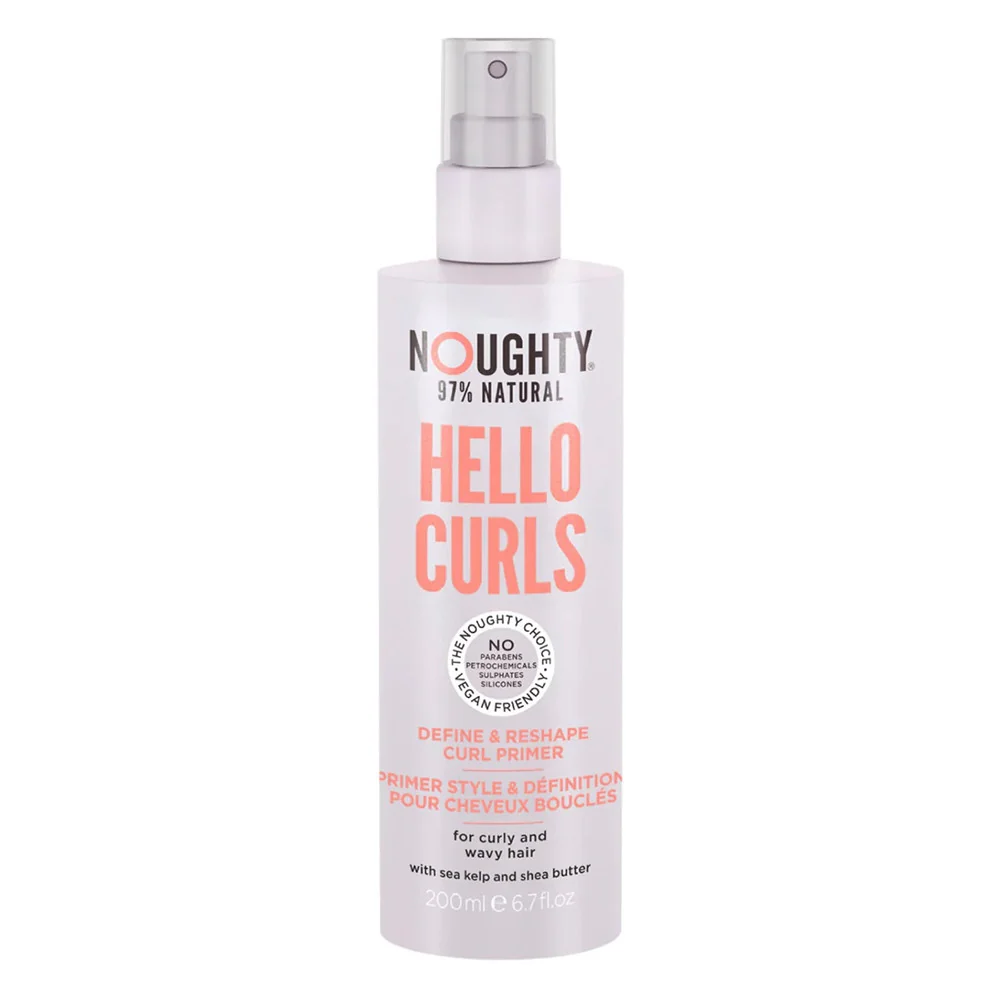 High-Quality Noughty Naturals Hello Curls Define and Reshape Curl Primer 6.7 Oz Crafted