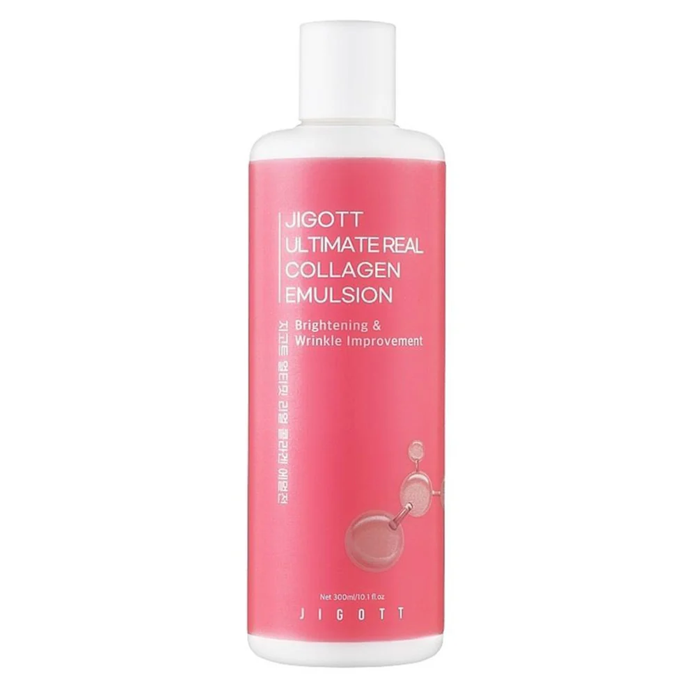 Carefully Designed Jigott Collagen Emulsion Brightiening and Wrinkle Improvement for Skin 300ml Genuine
