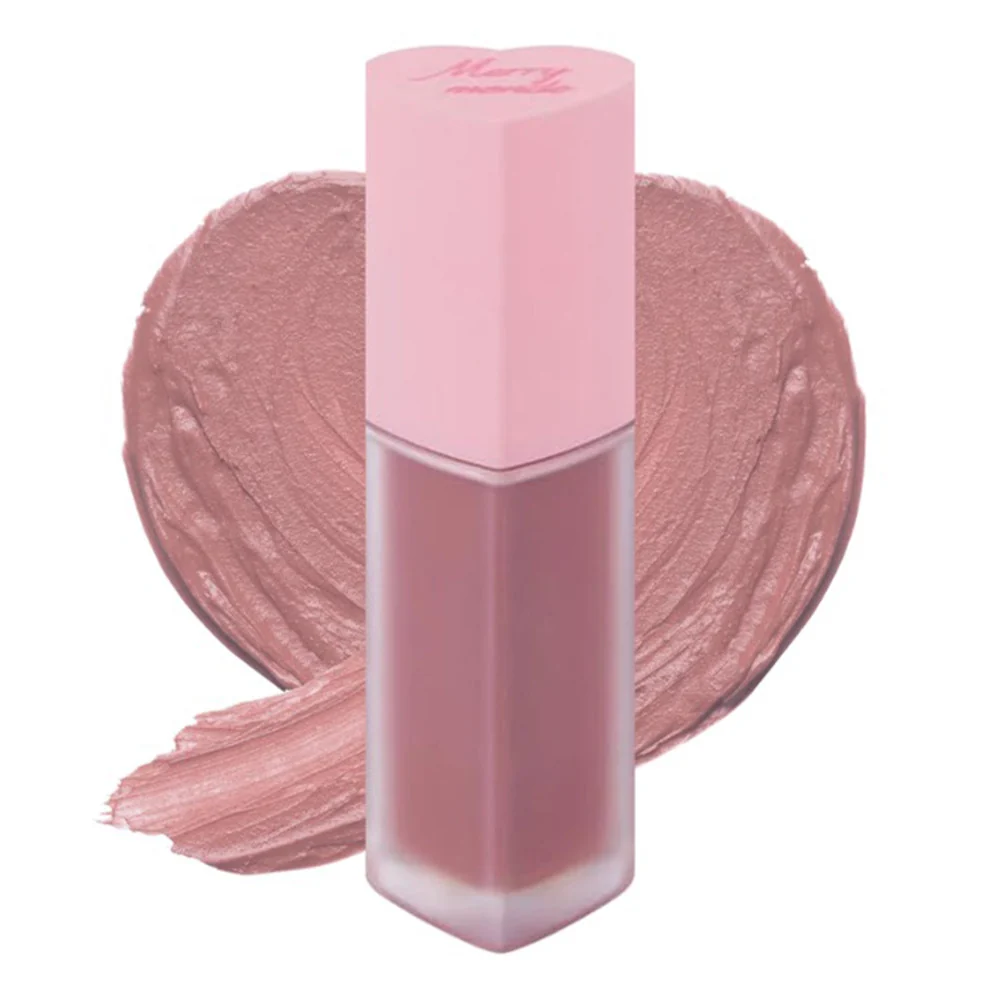 Pure Merrymonde Cherry Heart Mega Lip Tint 01 Mute Cherry 1Ea Unique