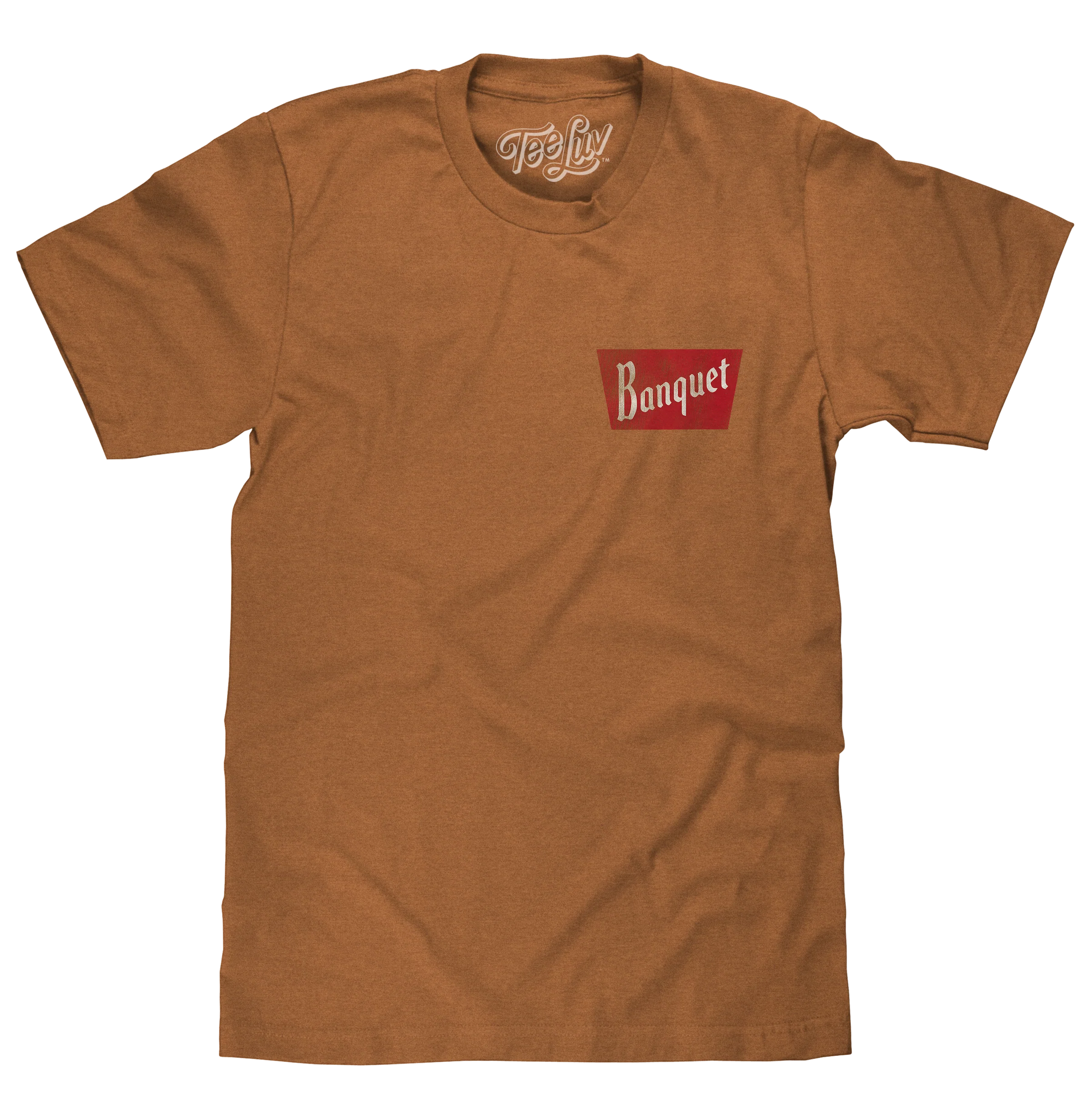 Smooth Coors Banquet Rodeo Bull Rider Front Back T-Shirt - Brown Sugar Unique