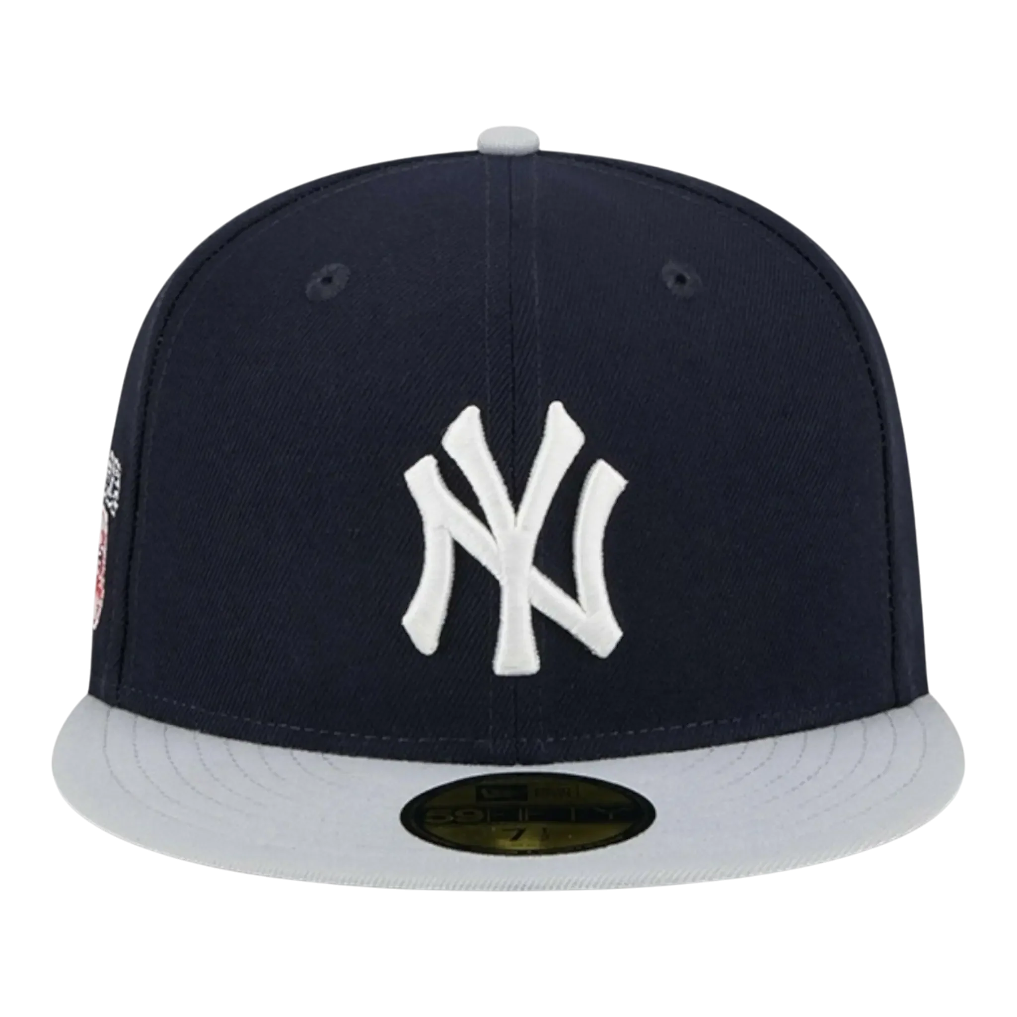 Healthy New Era x Big League Chew Men New York Yankees 59FIFTY Fitted Hat Navy Gray Premium Material