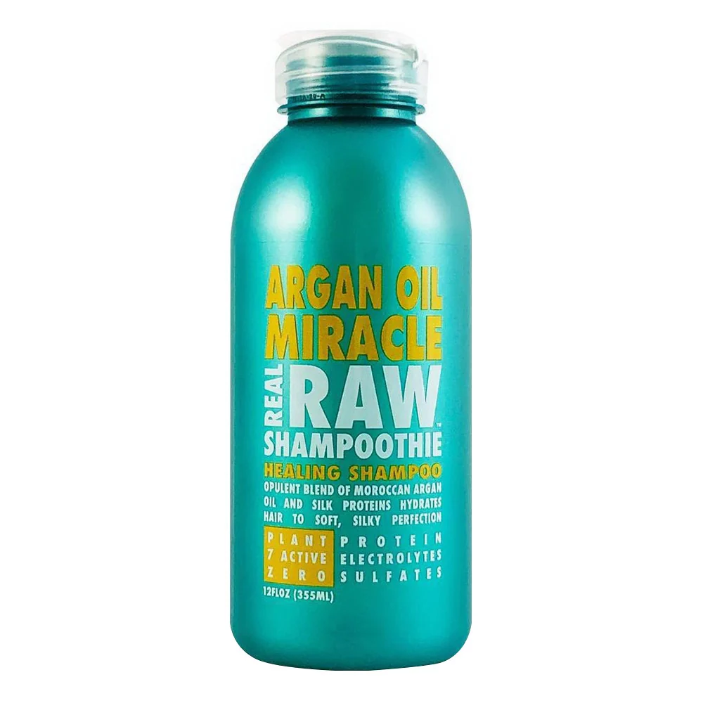 User-Friendly Raw Shampoothie Argan Oil Healing Shampoo 12 Oz Long-Lasting