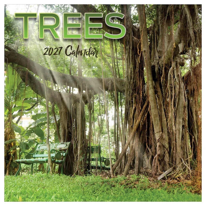 Reusable 2027 Trees Wall Calendar Proven
