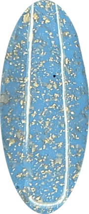 Fine Flecked JADE Gel Polish - Blue Breathable