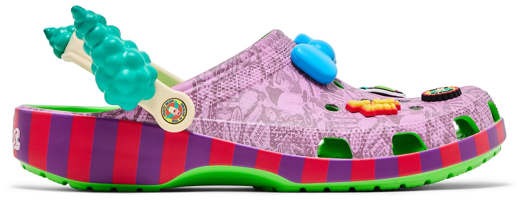 High-Performance Crocs Men's Classic Clog 'The Simpsons Krusty The Clown' Sneakers Natural