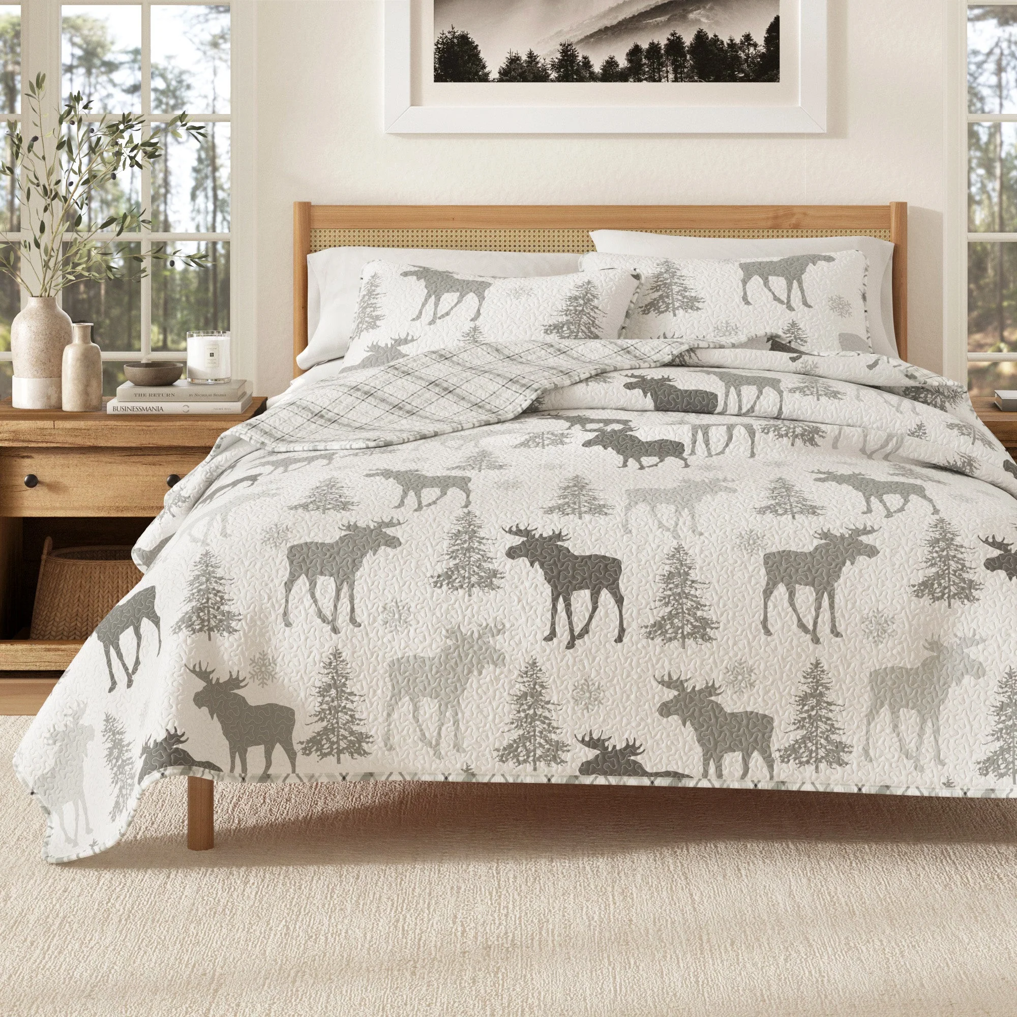 World-Class Lodge Quilt - Wilderness Collection Smooth