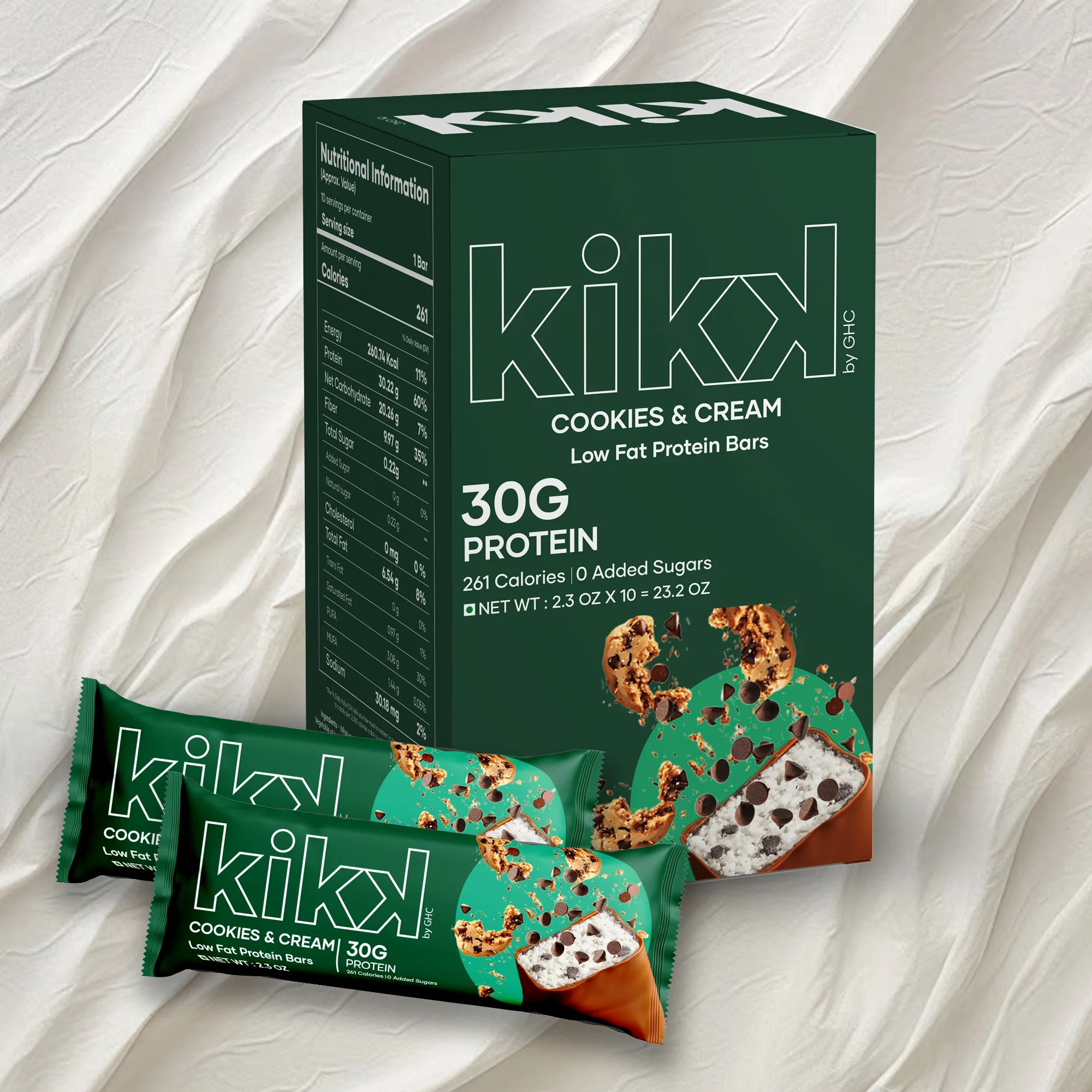 High-Performance Low Fat Protein Bars 30g Protein Per Bar Pack of 10 Elegant