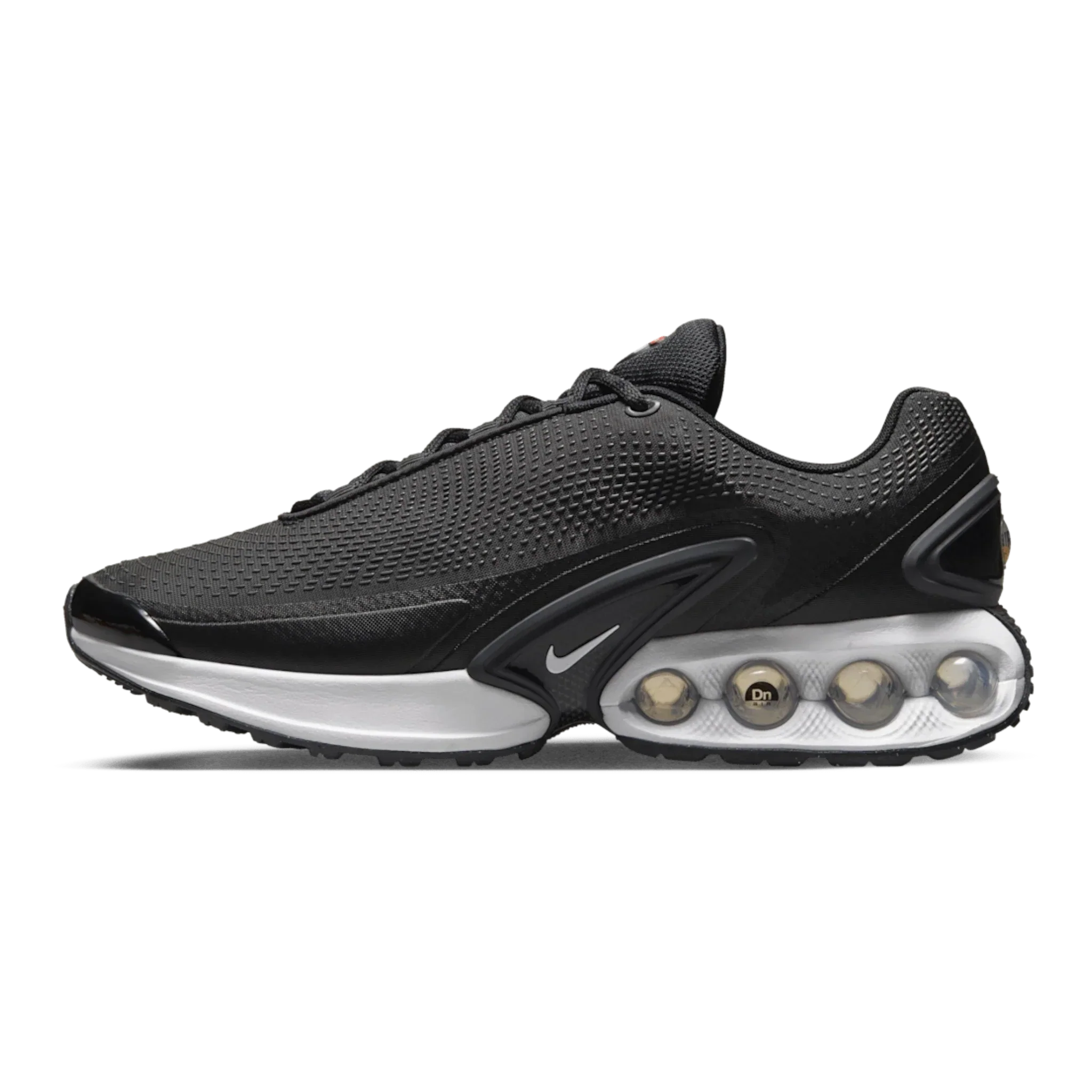 Top-Quality Nike Air Max DN Men's Sneakers — Black Dark Grey Low-Top Reliable