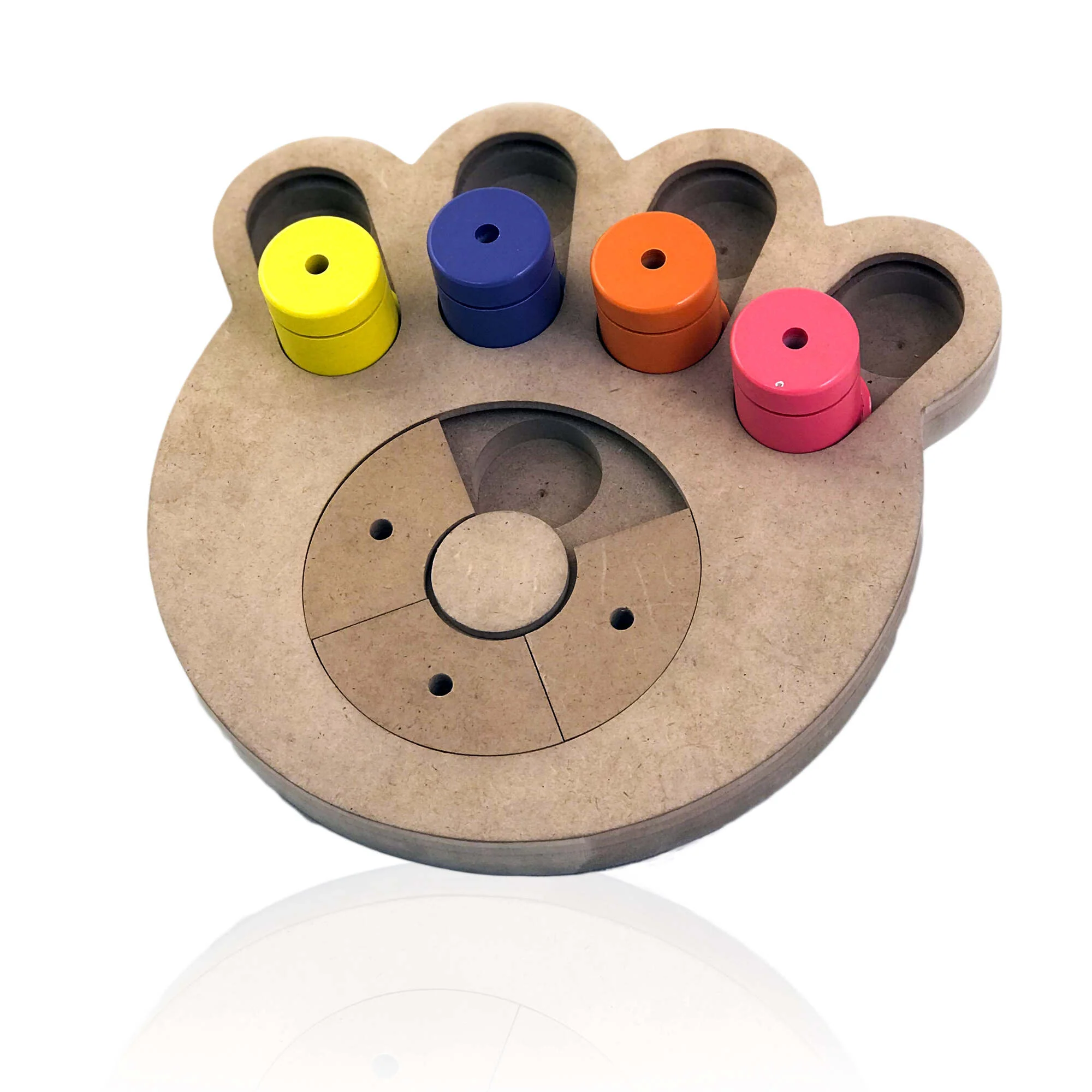 Authentic Brainiac Busy Paw Treat Dispensing Pet Toy Premium Material