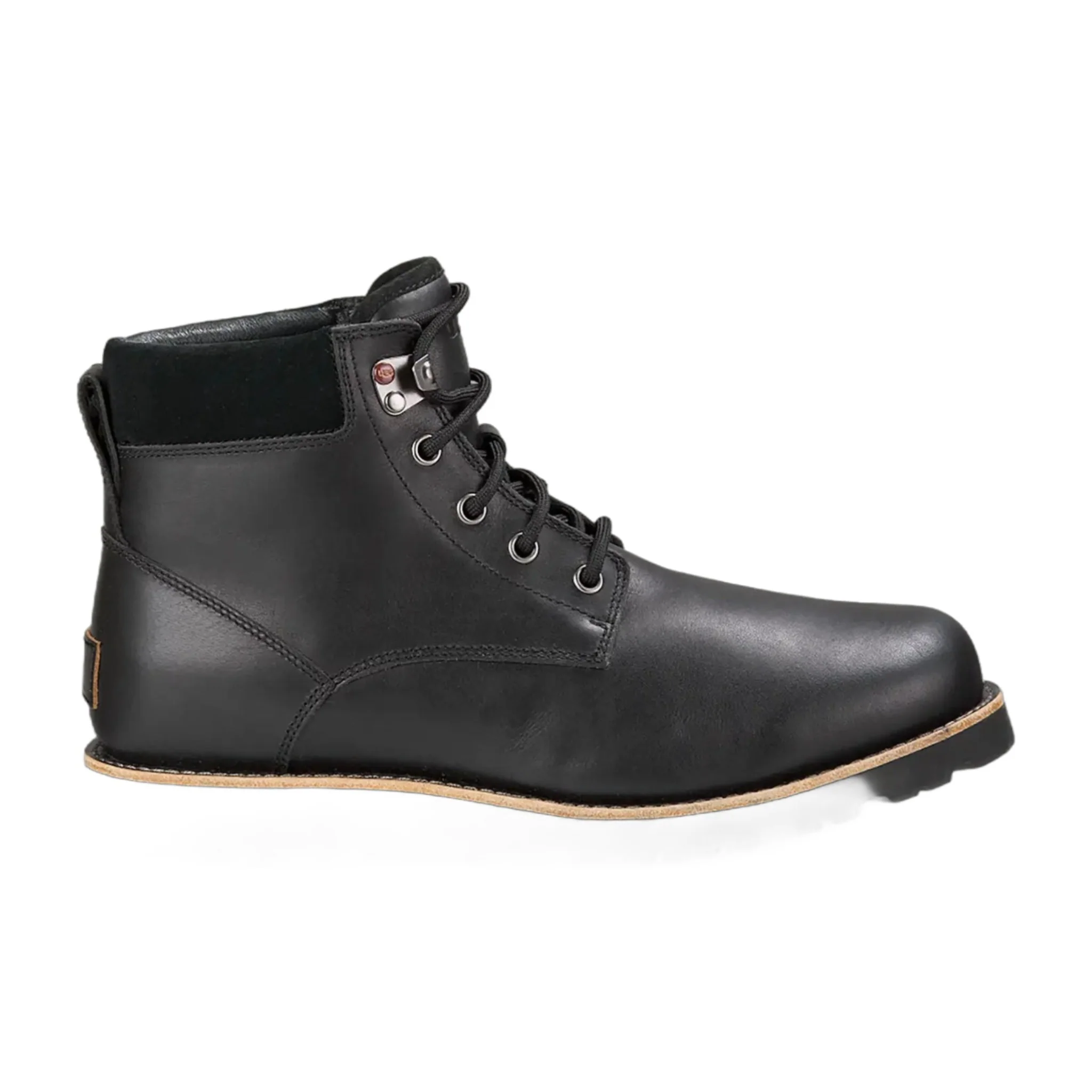 Breathable 1008146-blk Mens Ugg Seton Tl Lacing Short Boot 'black' Classic