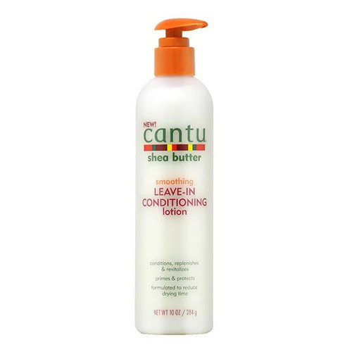 Genuine Cantu Shea Butter Smoothing Leave-In Lotion 10 Oz Easy-to-Use