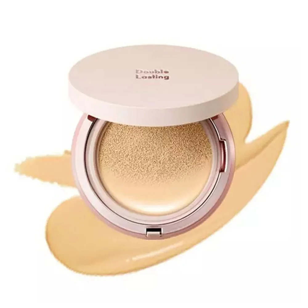 Minimalist Etude House Double Lasting Cushion Glow W21 Beige for Face 1Ea Healthy