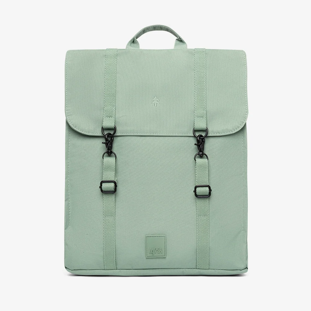 Sustainable Handy Backpack Sage Clean