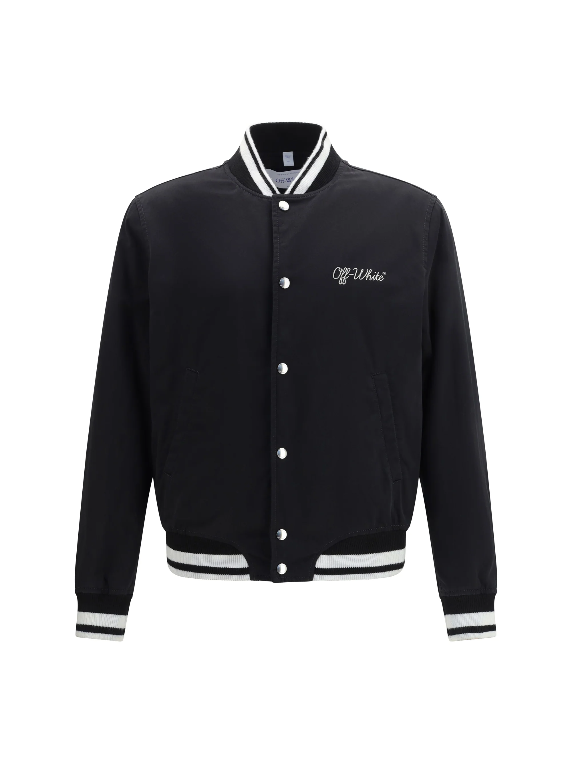 Superior Varsity Jacket Script Cotgab Black White High-Performance
