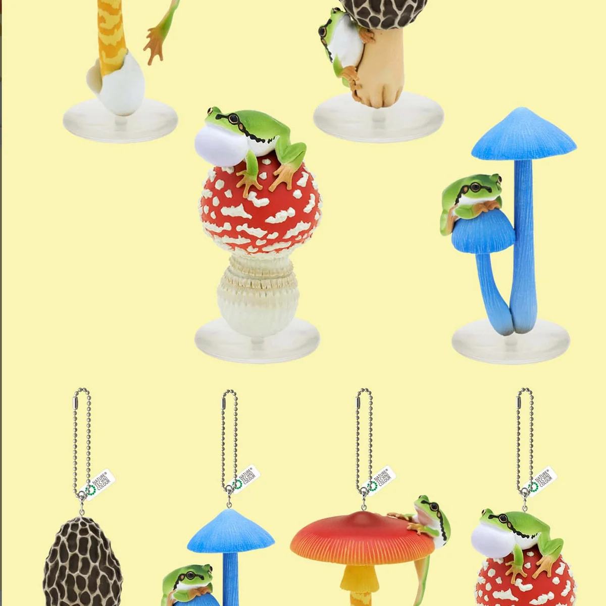 Relaxed Mushroom and Frog Blind Box Vol 2 Fine Crafted