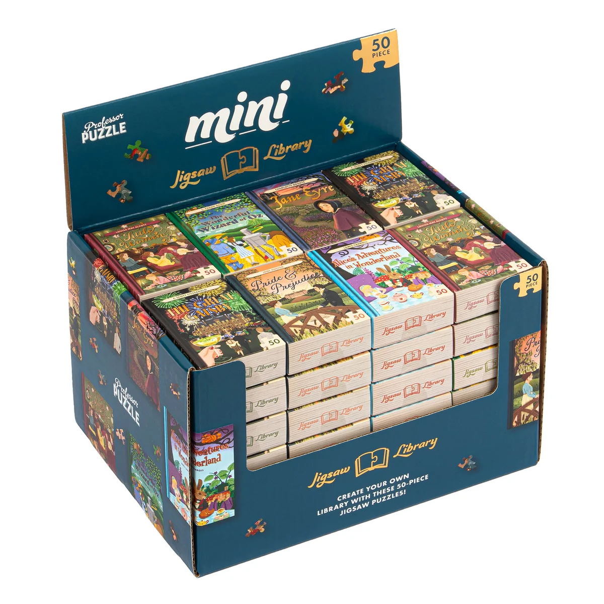 Prestigious 50pc Mini Library Puzzle Artisan