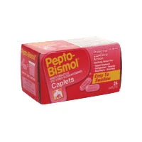Dependable Pepto-Bismol Easy To Swallow Caplets To Relieve Heartburn - 24 Ea Reliable